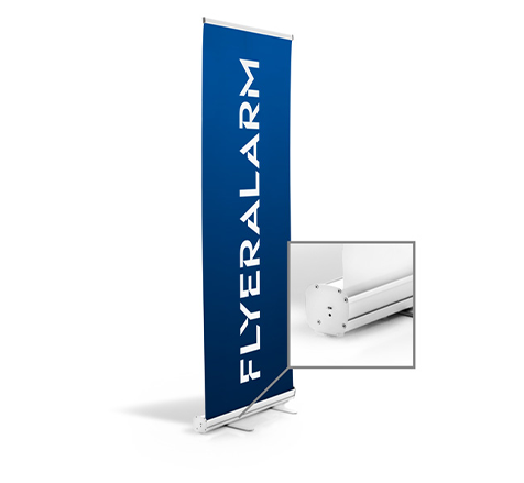 Basic roller banners, mechanism and print