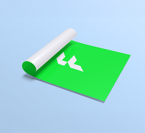 Neon paper posters
