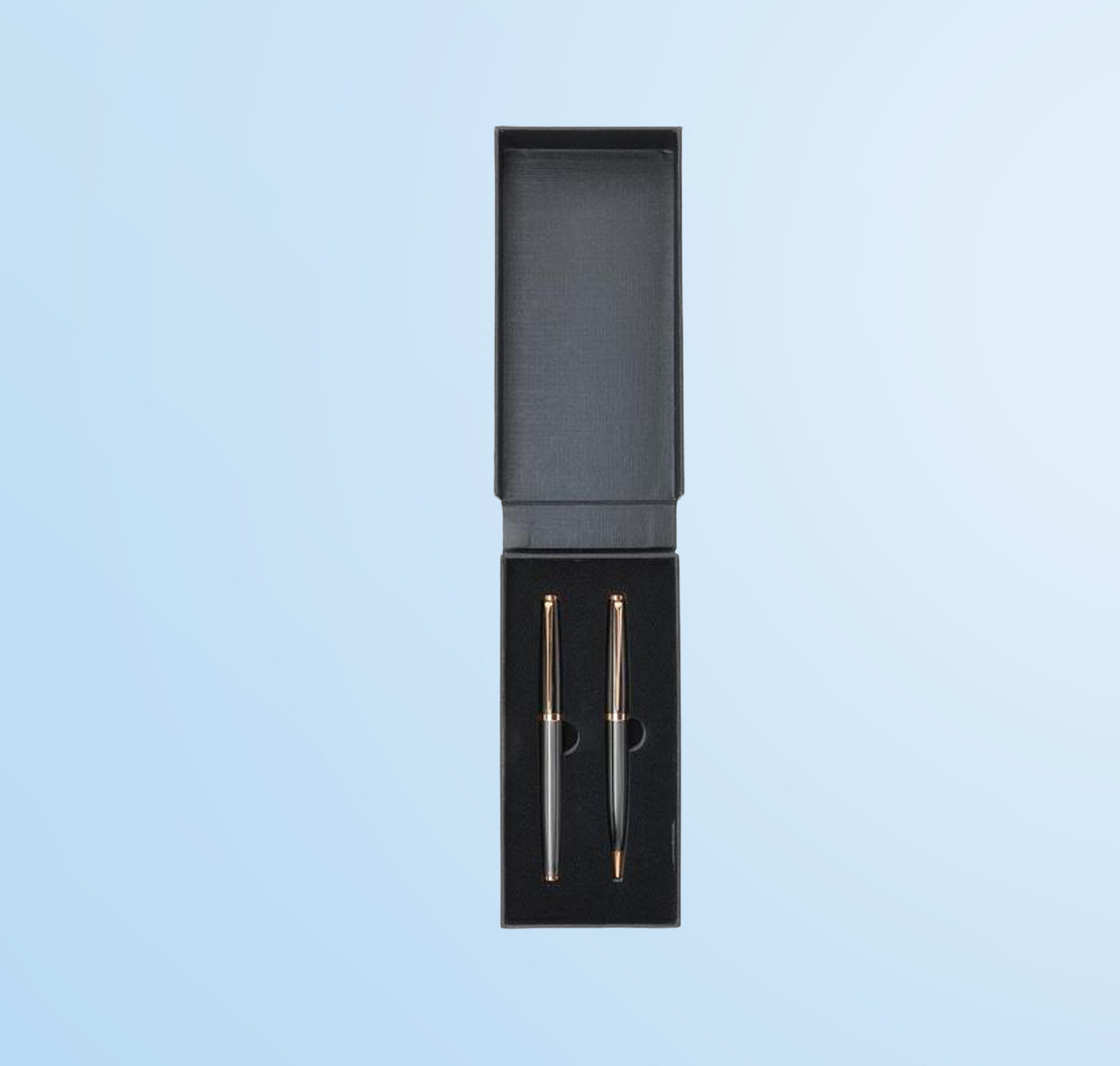 ZORY - Santhome® Gift Set of 2 Luxury Pens - Black / Gold