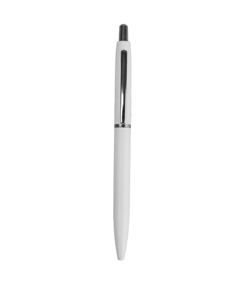 Metal Pen with Silver Trims
